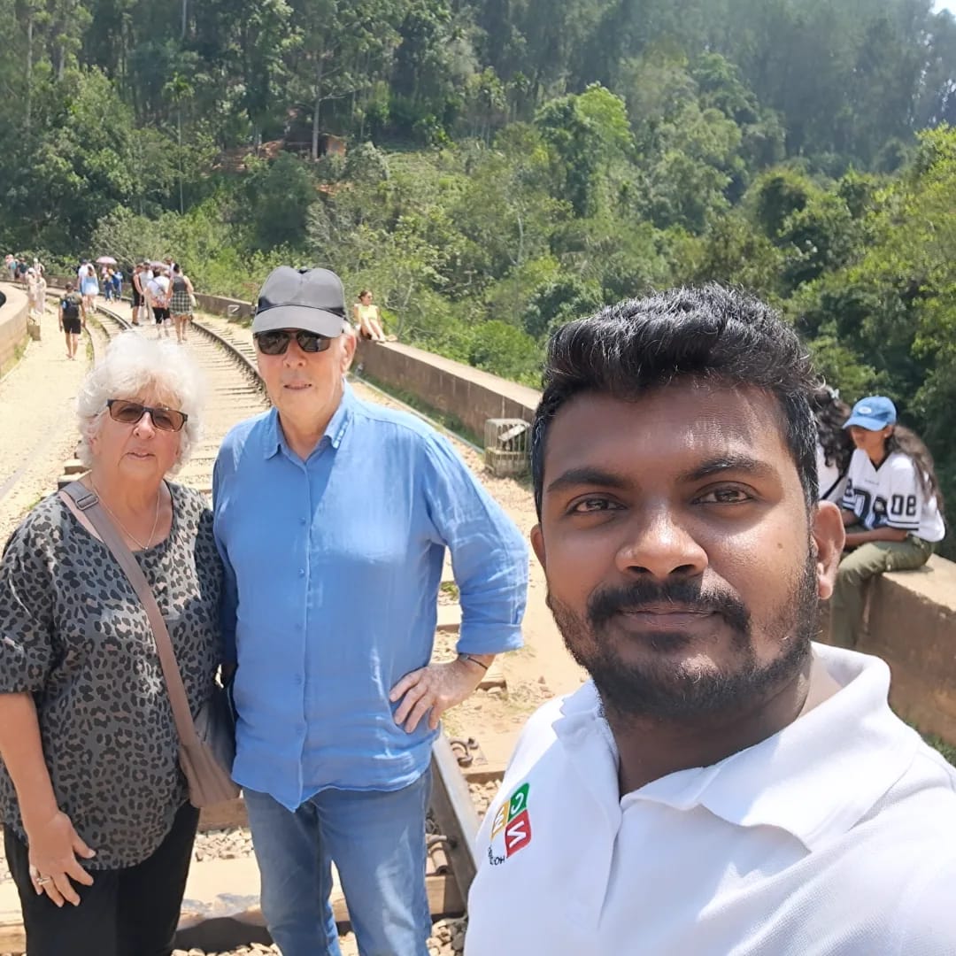 Scenic Sri Lankan landscape
